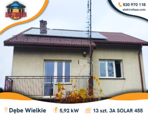 5,92 kW Dębe Wielkie